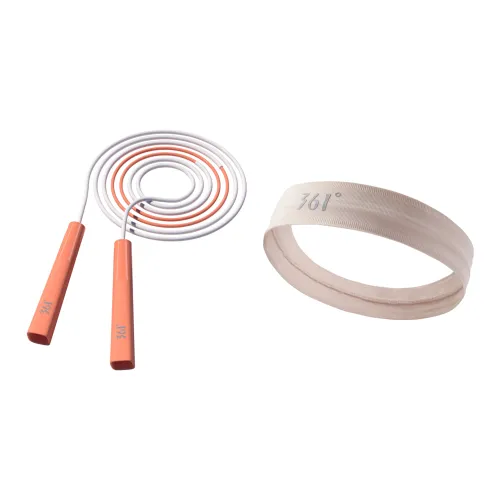 361° Jump Ropes Casual Entertainment Unisex Sports Sweatband Headband Set