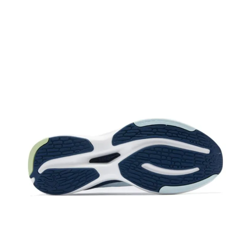 QIAODAN Flying Shadow Team1.0 Anti Slip Wear Resistant Low Top Long Distance Running Shoes Men's Blue-6