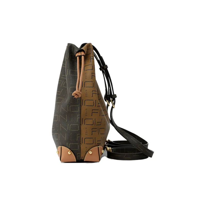 FION Coated Canvas Crossbody Bag Shoulder Bag Handbags Regular Women's Camel/Beige-3