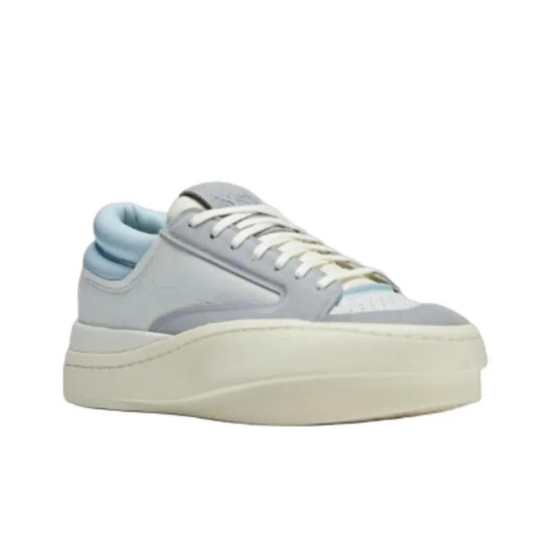 Adidas Y 3 Centennial Low Off White Light Grey Cream White-2