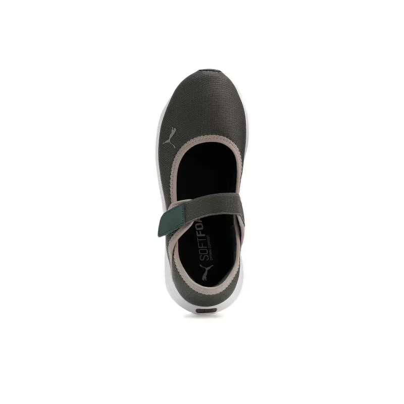 PUMA Softride Anti Slip Wear Resistant Low Top Training Shoes Women's Umber-3