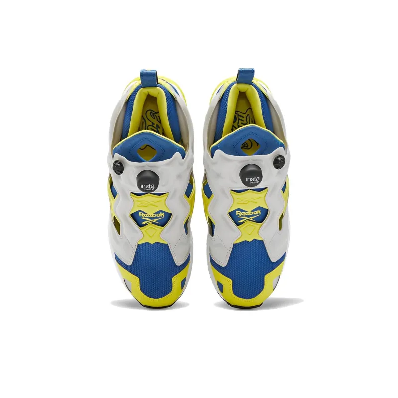 Reebok InstaPump Fury 95 'Impact Blue Bright Yellow'-2