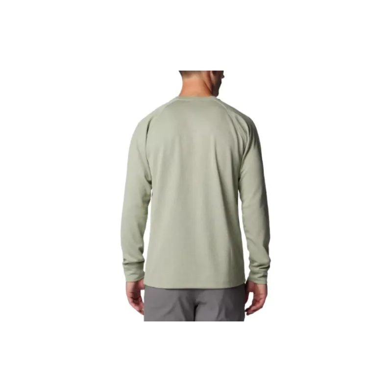 Columbia Black Mesa Waffle Knit Crew II T-Shirt Men's Cyan-1