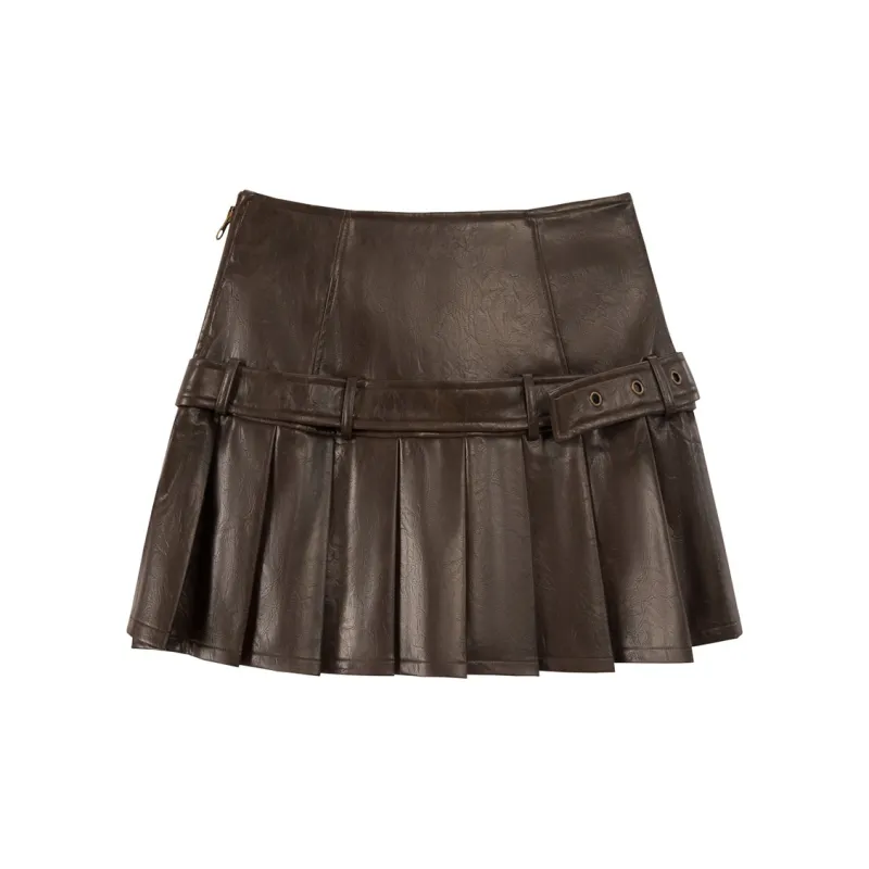 UNIFREE Pleated A-Line Skirt Skirt Women's-6