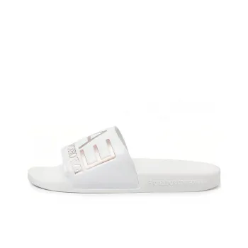 EMPORIO ARMANI EA7 Quiet Slide Slippers Unisex White