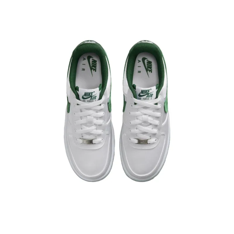 Nike Air Force 1 Low '07 Satin White Pine Green Women's-3