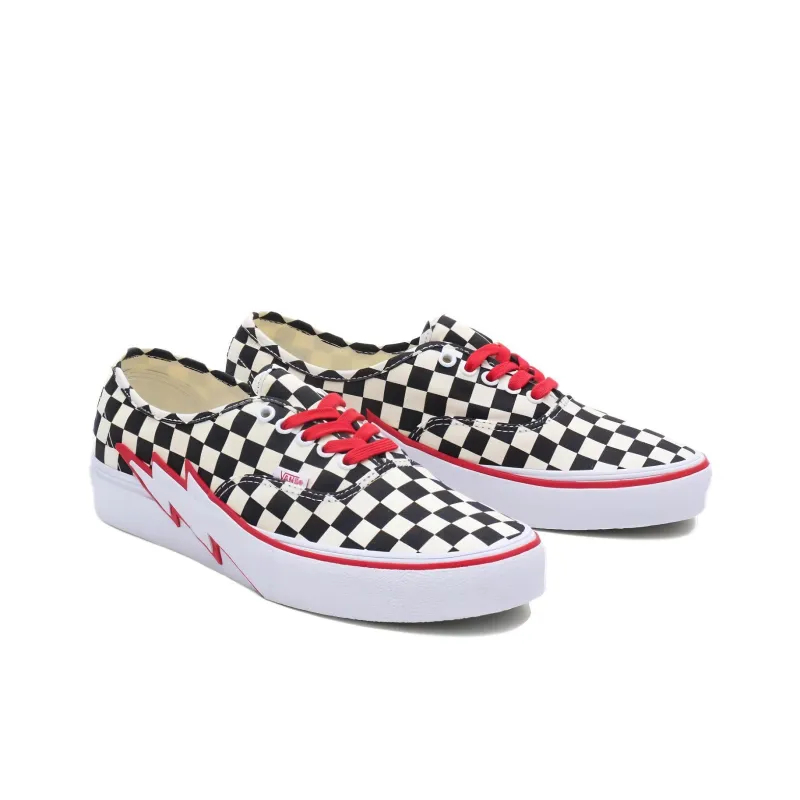 Vans Authentic Bolt Checkerboard 'Black White' Women's-2