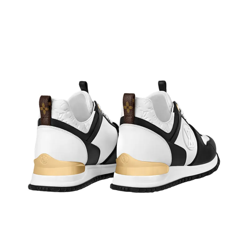 LOUIS VUITTON Run Away Sneakers 'Black Gold' Women's-3