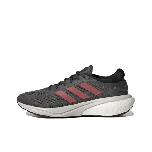 Adidas Supernova 2 Running Shoes Women's Low-Top Gray/Red