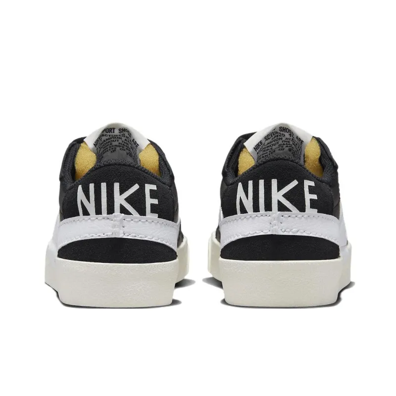Nike Blazer Low 77 Jumbo Black Sail White Women's-4