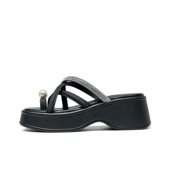 HLA Slide Slippers Women's Black