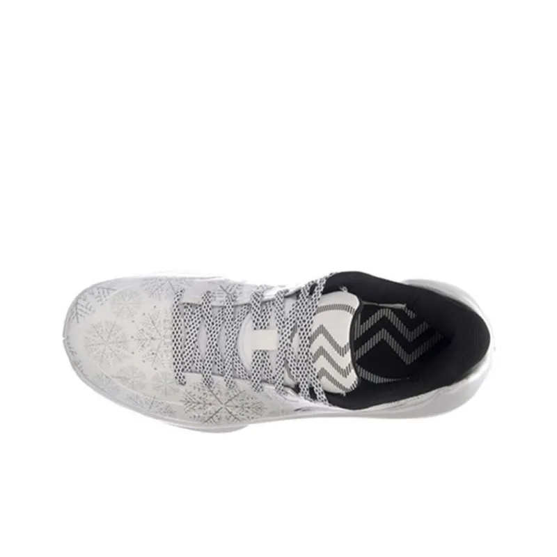 LiNing Speed 3 Cushioning Anti Slip And Wear Resistant Low Top Basketball Shoes Men's White-2