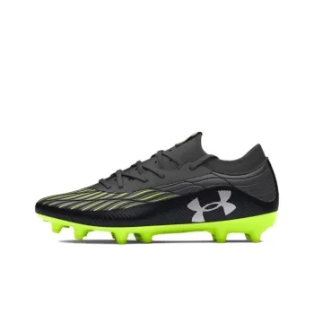 Under Armour MAGNETICO PRO 4 FG Rubber Long Studs Anti-Slip Wear-Resistant Soccer Shoes Men's Black