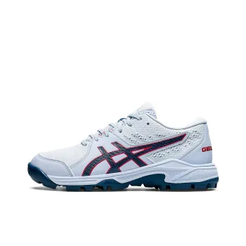 Asics Gel-Peake 2 Cushioning Anti-Slip And Wear-Resistant Low-Top Training Shoes Women's Blue Red