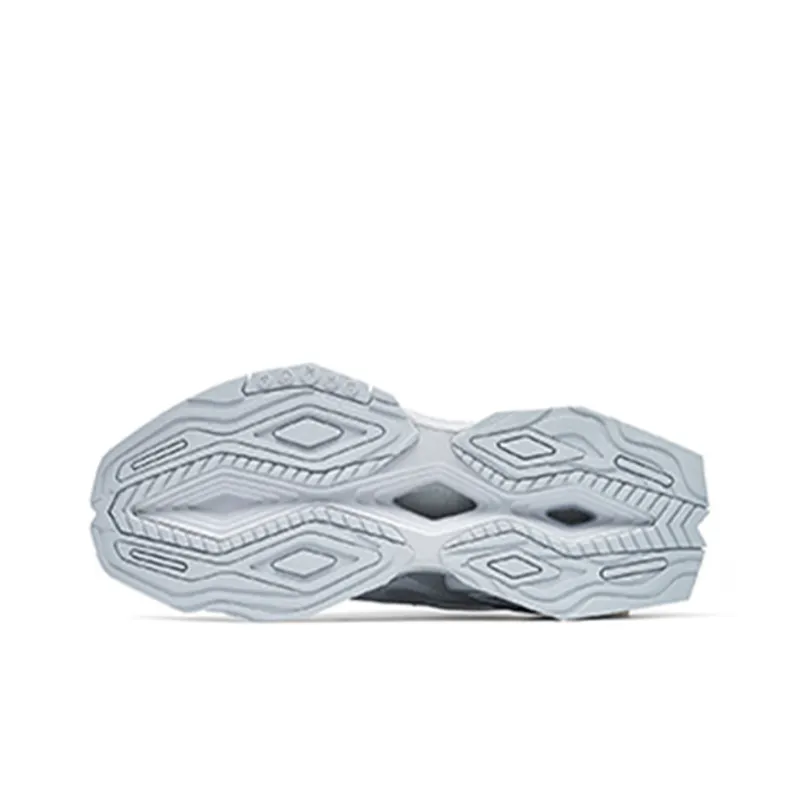 XTEP Sky Ride Collection Extreme Domain Anti Slip Wear Resistant Low Top Sports Casual Shoes Men's Gray Silver-4