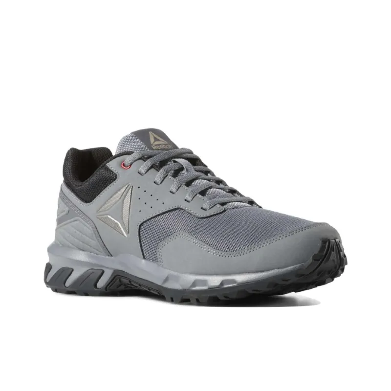 Reebok RIDGERIDER TRAIL 4.0 Wear-Resistant Low-Top Running Shoes Men's Dark Gray-2