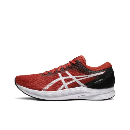 Asics Hyper Speed 2 Running Shoes Men Low-Top Red/White