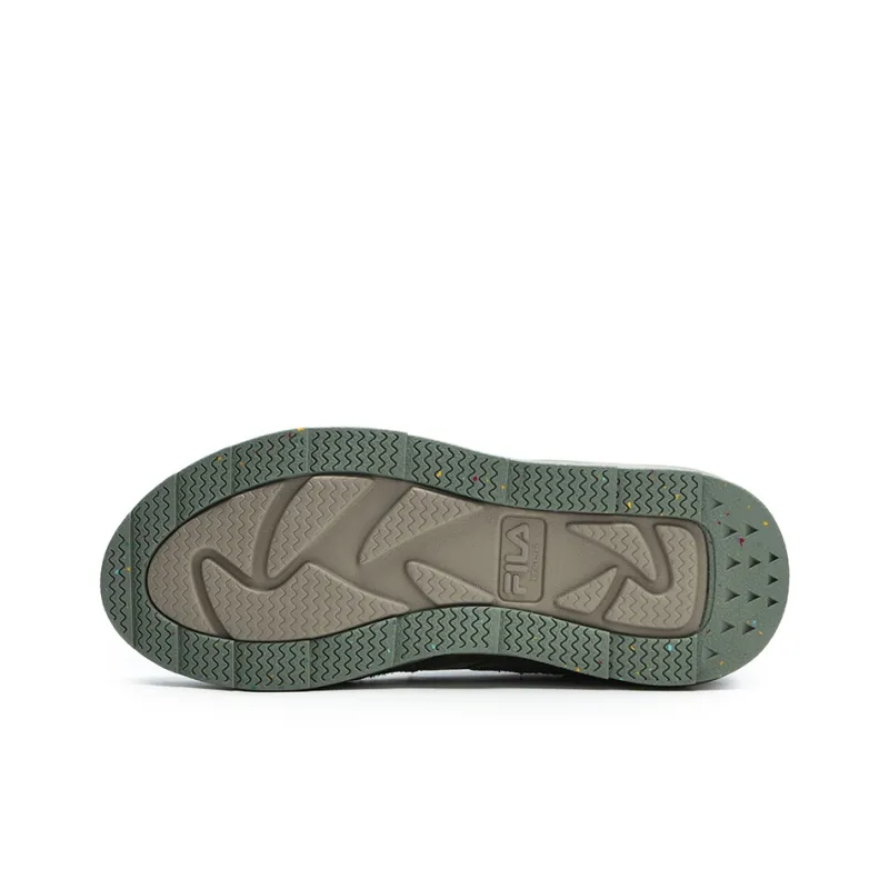 FILA PALA Anti-Slip And Wear-Resistant Lightweight Low-Top Skateboard Shoes Women's Green-5