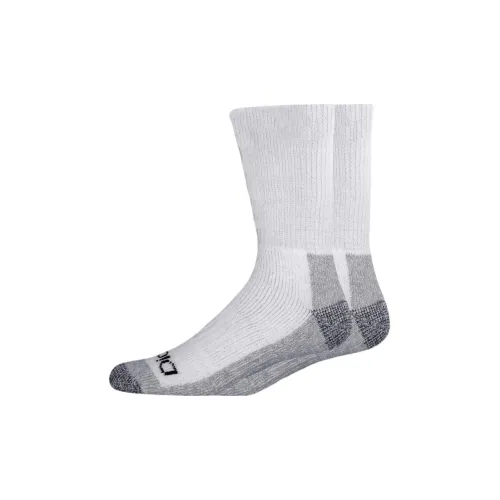 Dickies Mid-Calf Socks Men's 2 Pack White