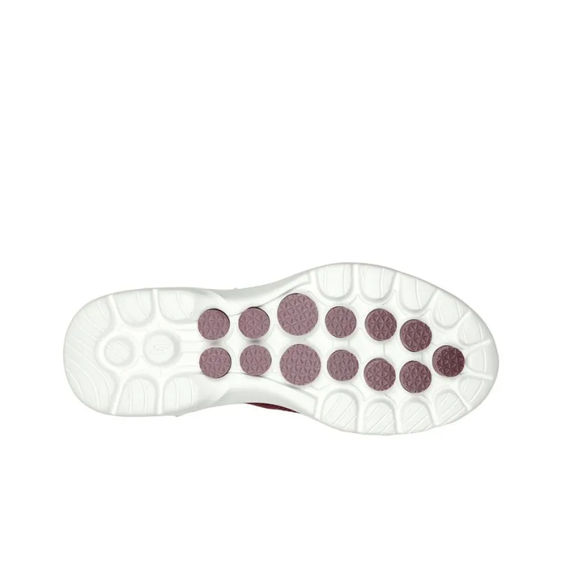 Skechers Go Walk 6 Casual Shoes Women's Low-Top Burgundy-4