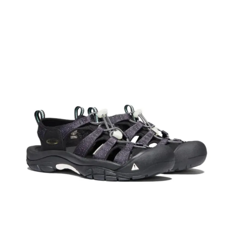 KEEN Newport H2 Breathable, Slip Resistant, And Abrasion Resistant Beach Sandals Women's Black Purple-2