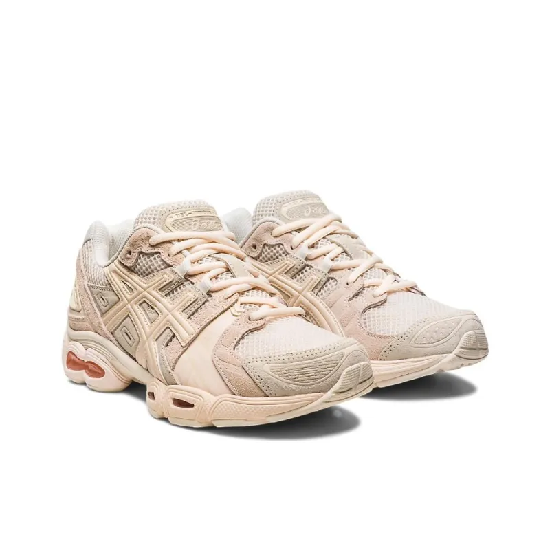 Asics Gel Nimbus 9 Oatmeal White Peach Women's-2