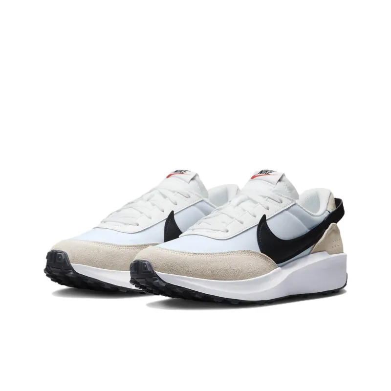 Nike Waffle Debut 'White Black'-2