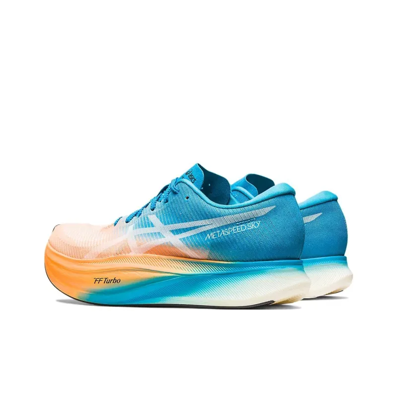 Asics Metaspeed Sky+ Orange Pop Island Blue-3
