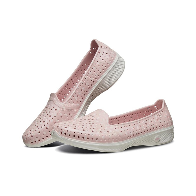 本物品質の Slip-on Low-Top Go H2 Skechers Shoes POIZON - Women's Pink/Red アクセサリー