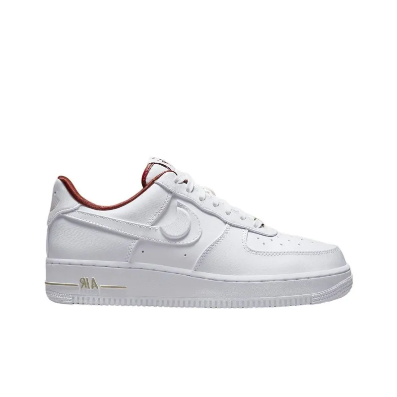Nike Air Force 1 Low '07 Se Just Do It Summit White Team Red Women's-1