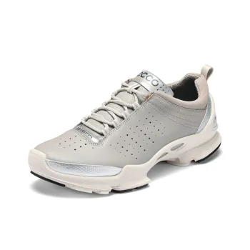 Ecco Striding C Low Top Trekking Shoes Men's Stone Gray