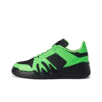 Giuseppe Zanotti Talon Skateboard Shoes Men Low-Top Green/Black