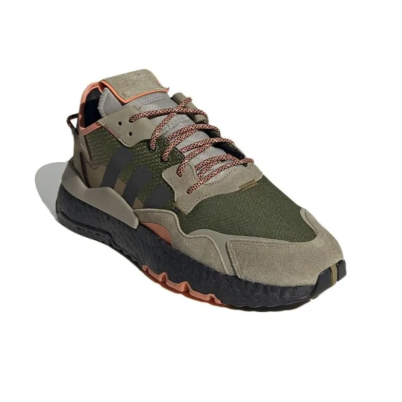 Adidas Nite Jogger Brown Dark Green-2