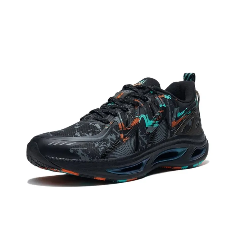 XTEP Wind & Fire 26th Generation Running Shoes Men's Black Gray-1