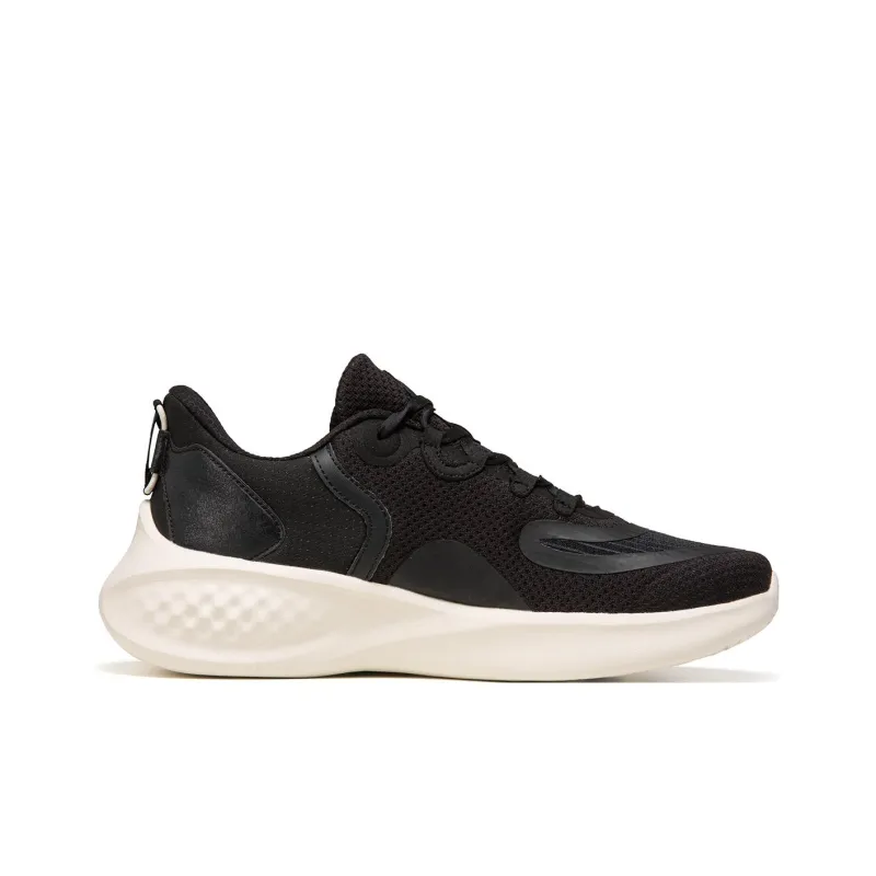 LiNing EazGo Pure Abrasion Resistant Breathable Low Top Running Shoes Men's Black-1