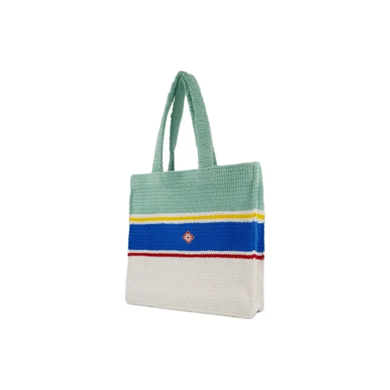 CASABLANCA Crochet knit Tote Bag-1