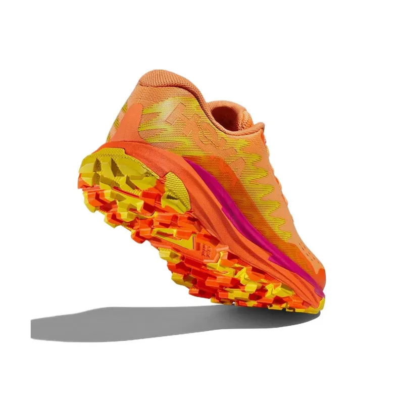 HOKA ONE ONE Torrent 3 Slip-Resistant Low-Top Running Shoes Orange-4