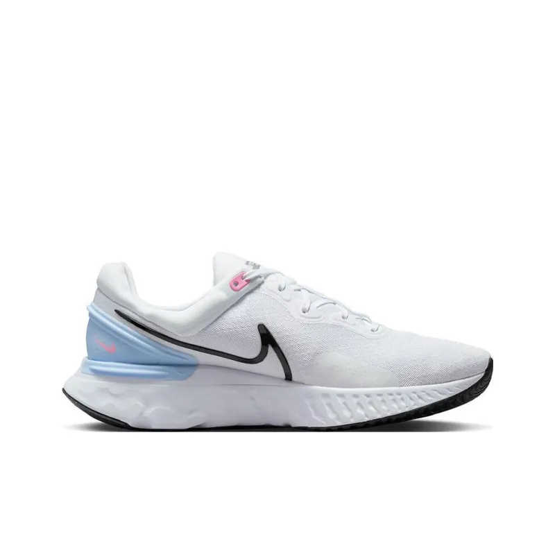 Nike React Miler 3 Road Running Shoes 'White Bright Crimson Obsidian'-1