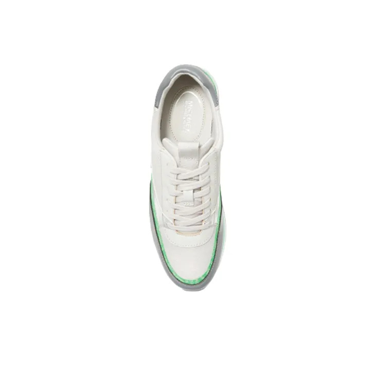 MICHAEL KORS Mariah Slip-Resistant Low-Top Casual Shoes Women's Gray Green-3