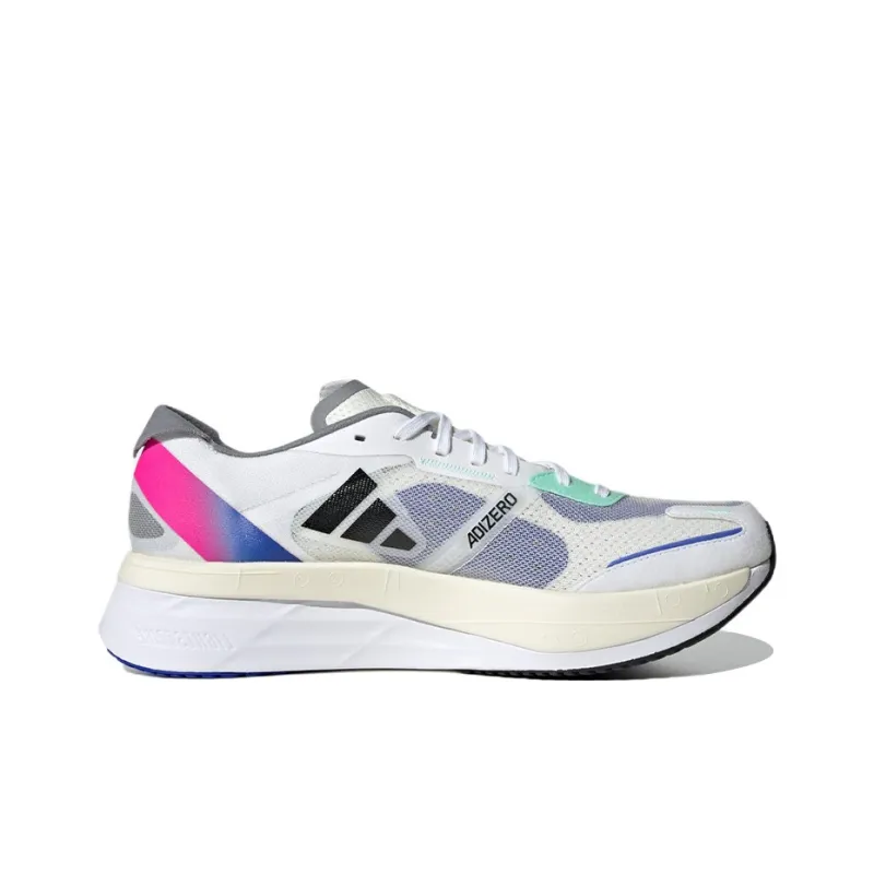 Adidas Adizero Boston 11 'White Lucid Blue Fuchsia'-1