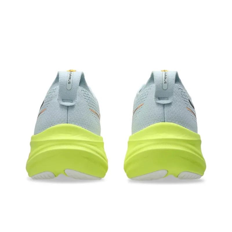 Asics Gel Nimbus 26 Paris Cool Grey Safety Yellow Women's-3