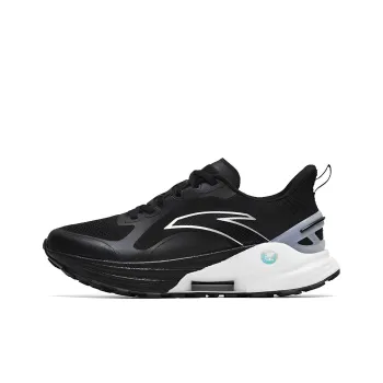ANTA Gen 3.0 Running Shoes Women's Low Top Black White Silver