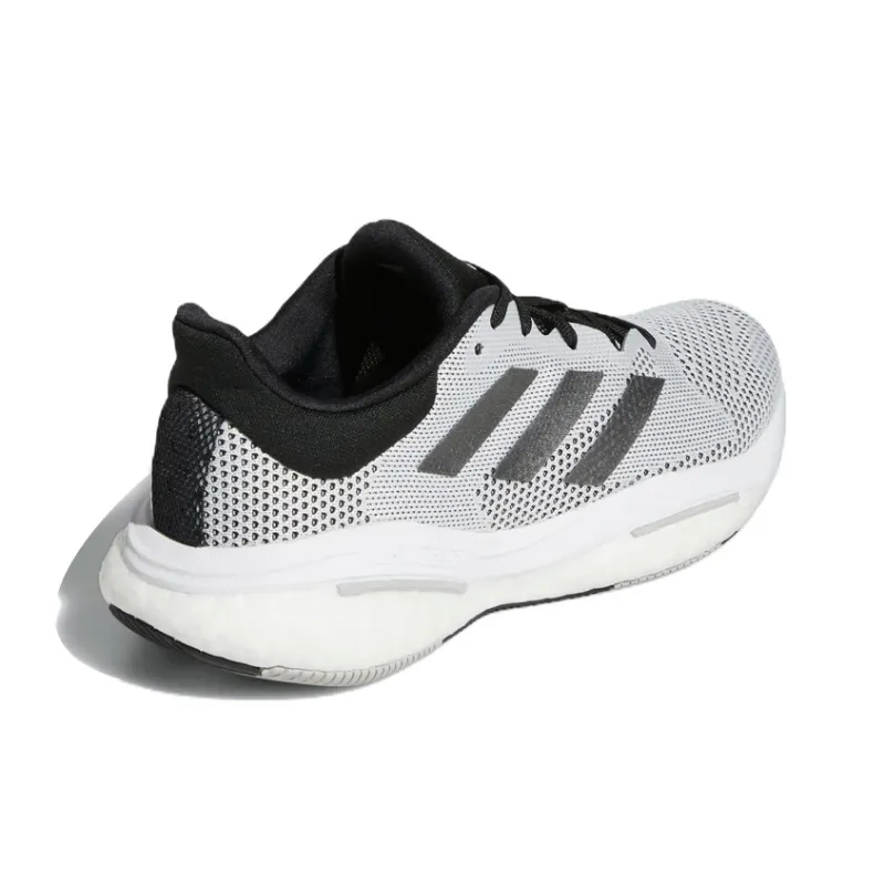 Adidas Solar Glide 5 Anti-Slip And Wear-Resistant Breathable Low-Top Running Shoes Women's Gray Black-3