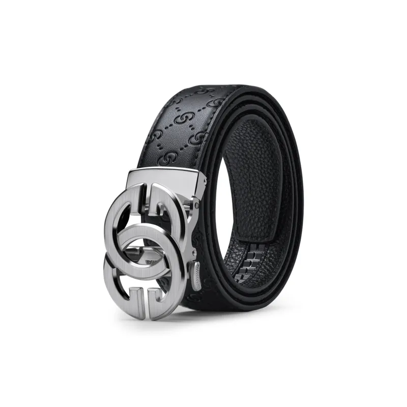 WilliamPOLO Cow Leather Belts Men's Multiple Colors 3.5cm Width-4