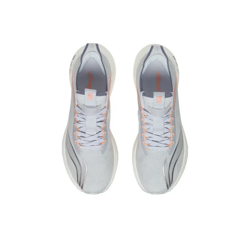 LiNing Jueying Essential Durable Breathable Low Top Running Shoes Gray-3