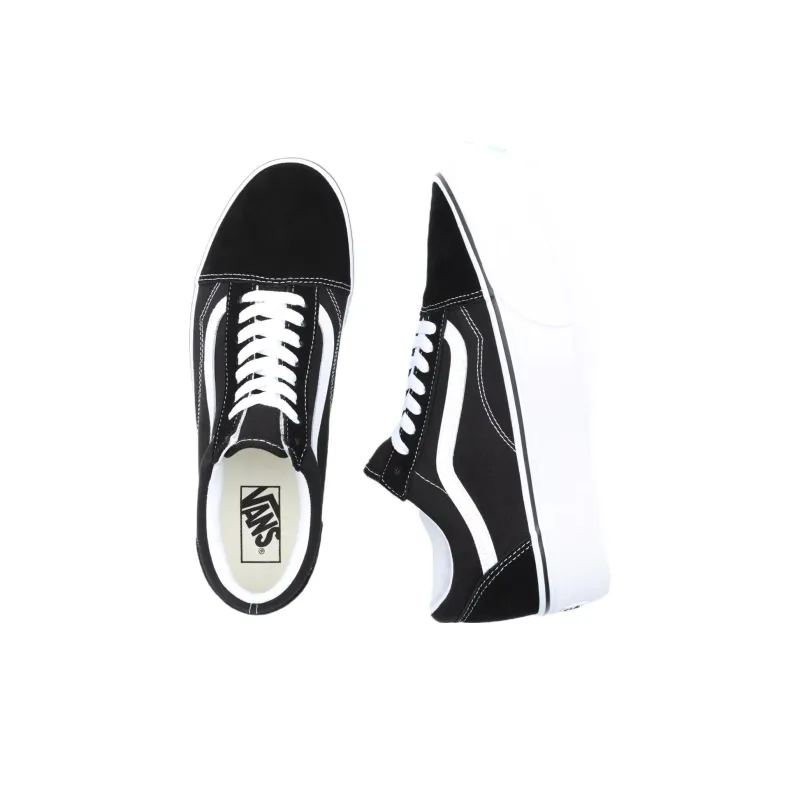 Vans Old Skool Stackform Black White-3