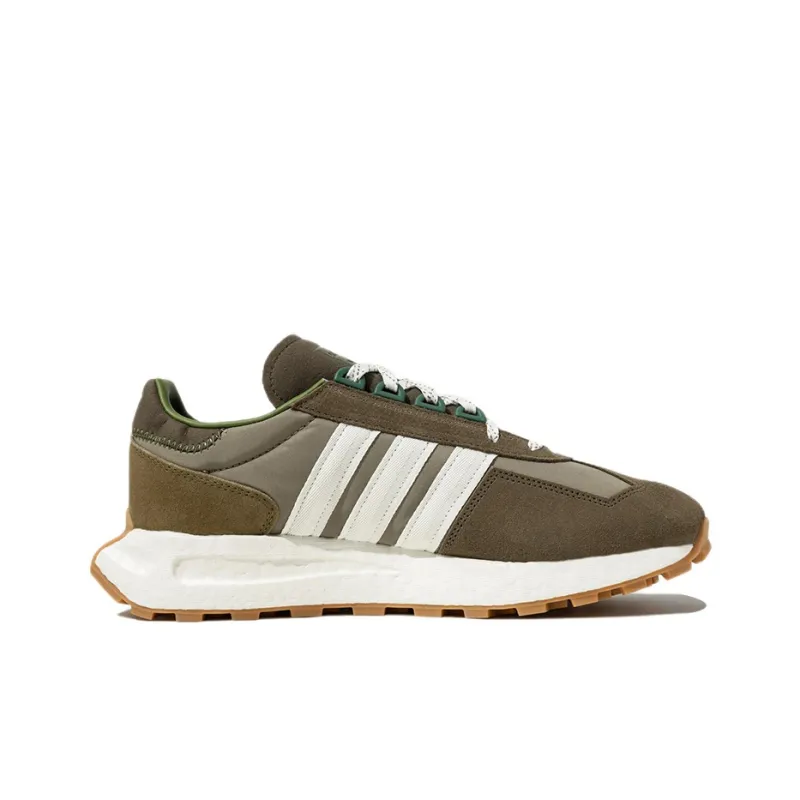 Adidas Originals Retropy E5 Anti Slip And Wear Resistant Lightweight Low Top Casual Running Shoes Unisex Brown White-1