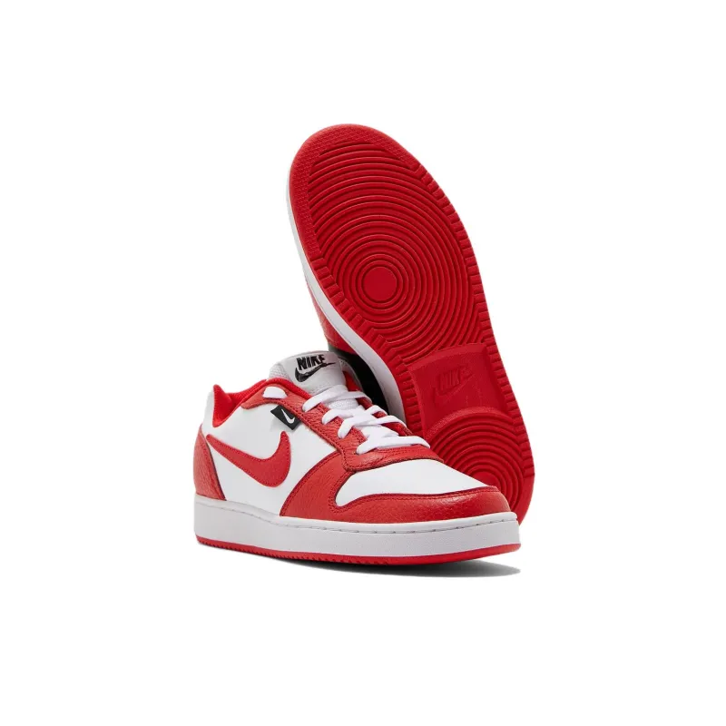 Nike Ebernon Low Prm White University Red Black-3