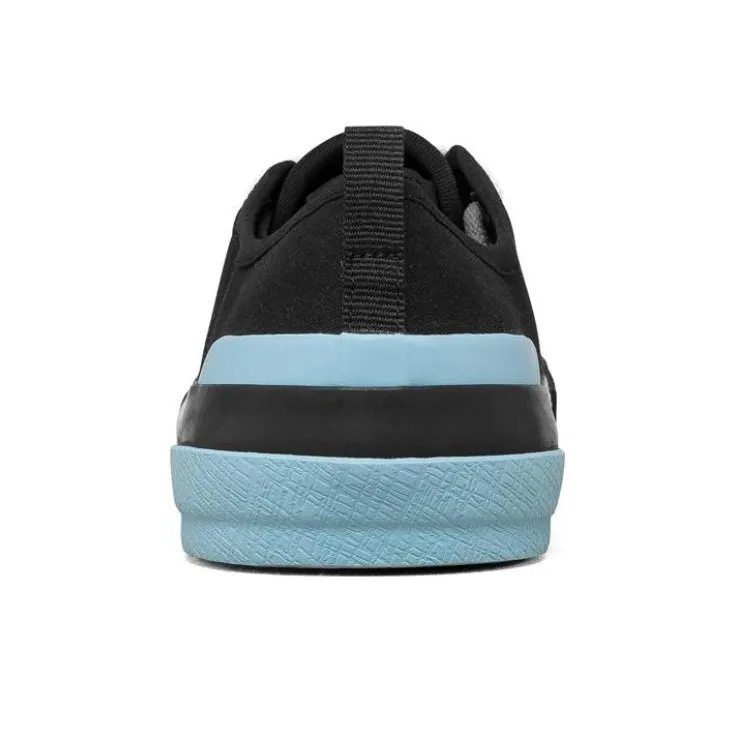 Skechers New Moon Slip Resistant Cushioning Wear Resistant Low Top Skateboard Shoes Women's Black Blue-2