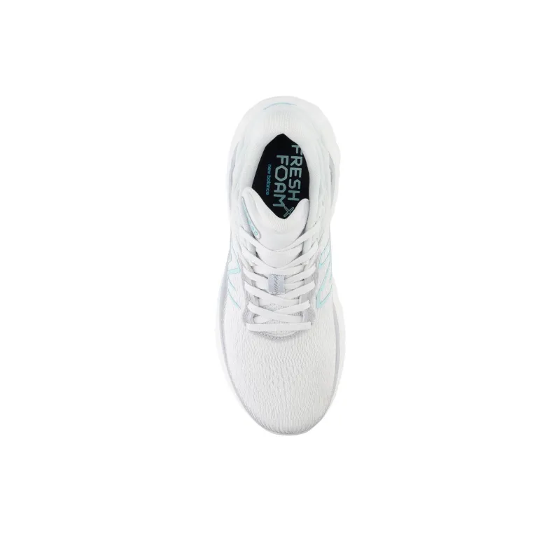 New Balance Fresh Foam X 840v1 Cushioning Wear Resistant Low Top Running Shoes Women's Gray White-4
